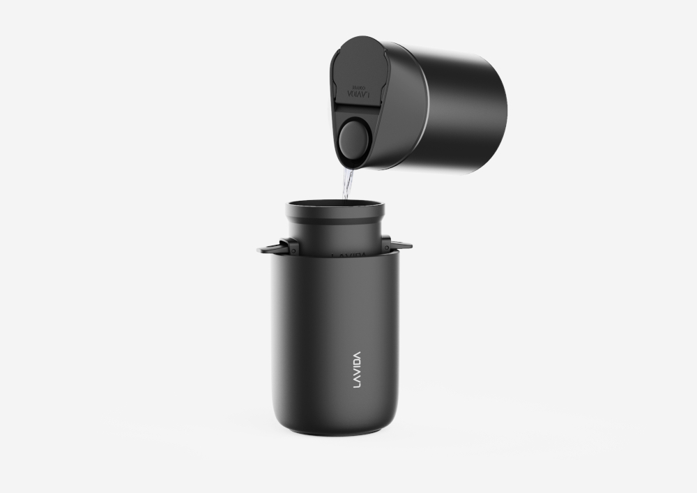 15:1の最適な水とコーヒーの比率を実現