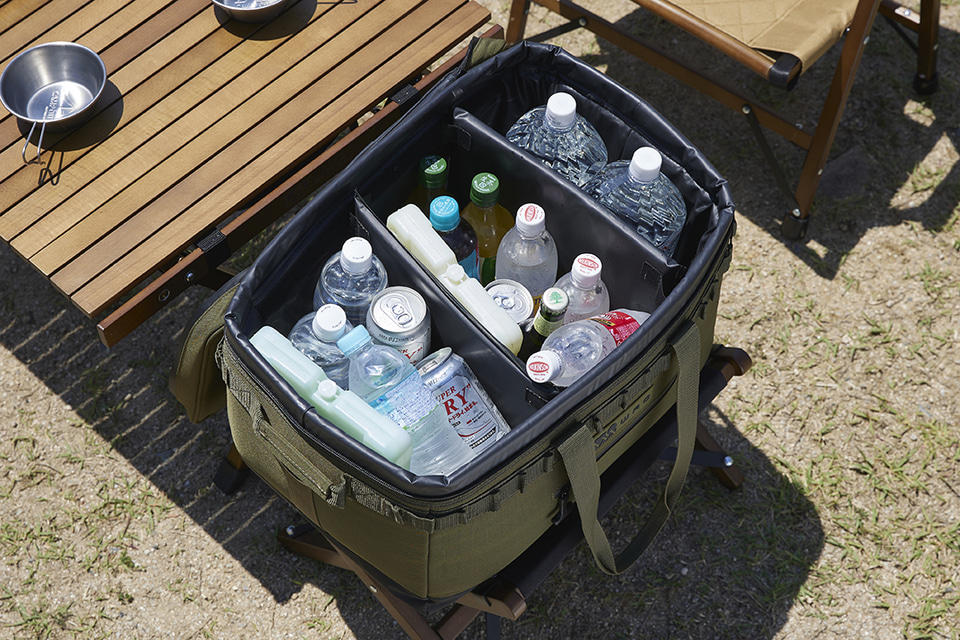 WAQ クーラーボックス 42L タン/オリーブ 約2.2kg WAQ クーラーボックス 42L タン/オリーブ 約2.2kg