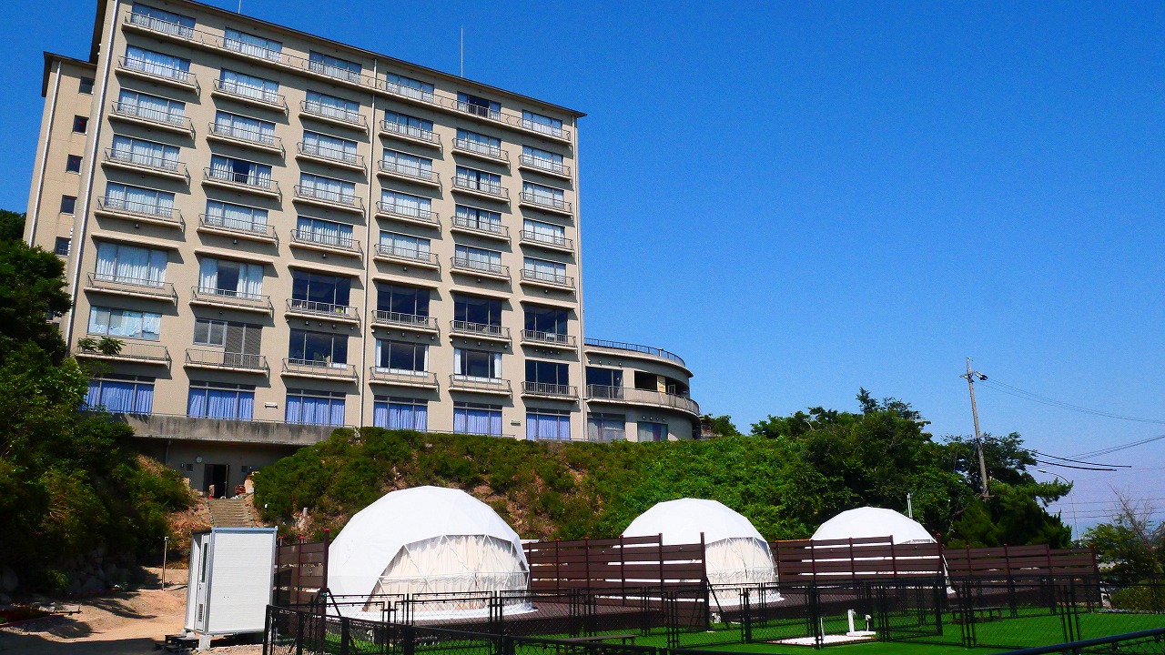 グランピング施設「glampark 海陽閣」をオープンした