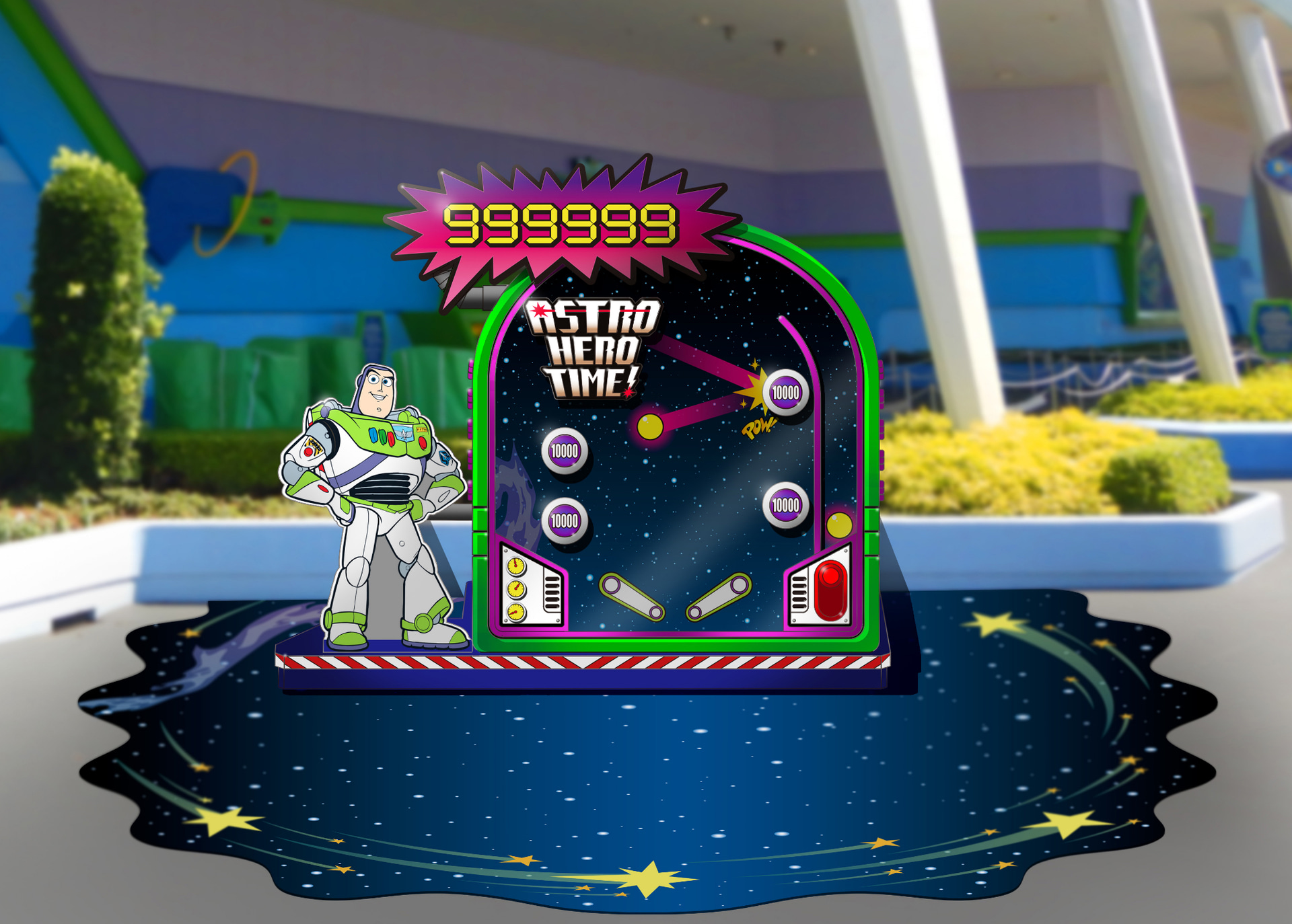 バズ・ライトイヤーのアストロブラスター“アストロ・ヒーロータイム！”