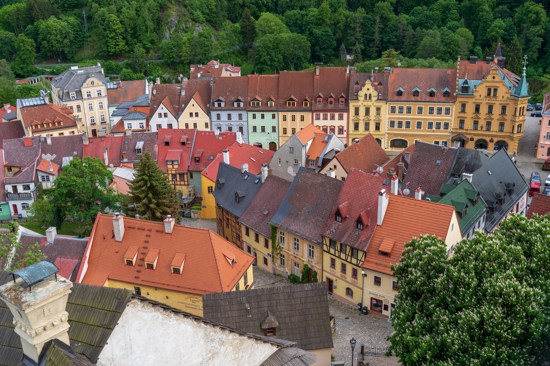 可愛らしいロケトの街