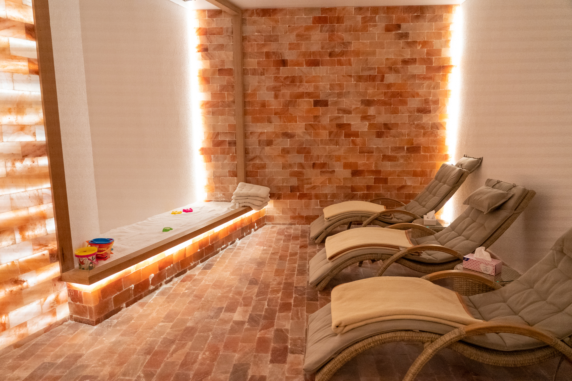 さまざまなスパ＆ウェルネス施設が充実