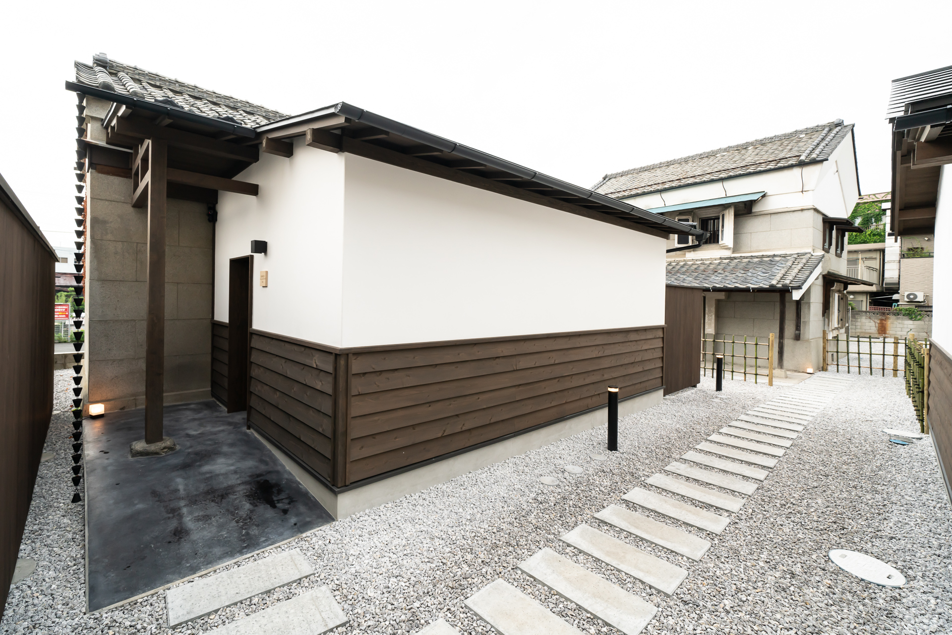 MARUJU 103号室となる離れの外観