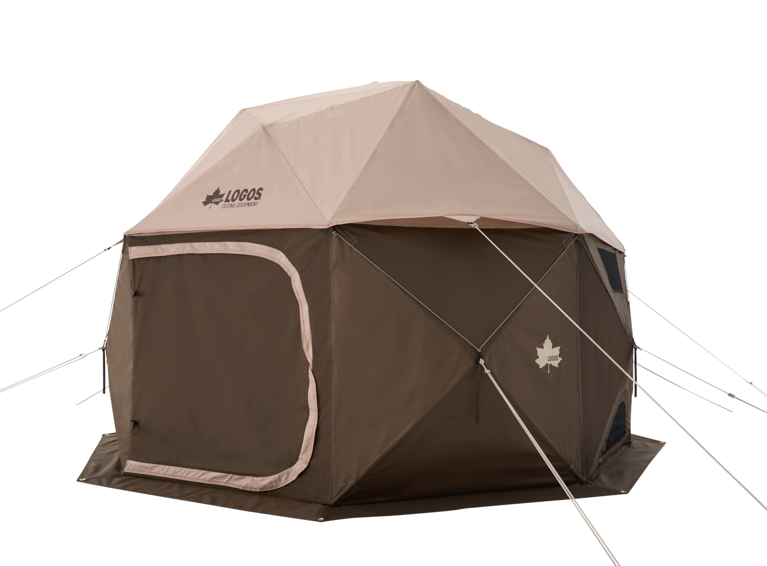 どんぐり PANELドーム 240-BC（12万8000円）。サイズは242×242×180cm（幅×全長×高さ）