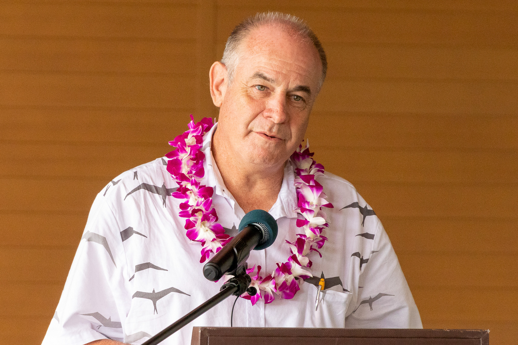 ハワイ郡長 ミッチ・ロス氏