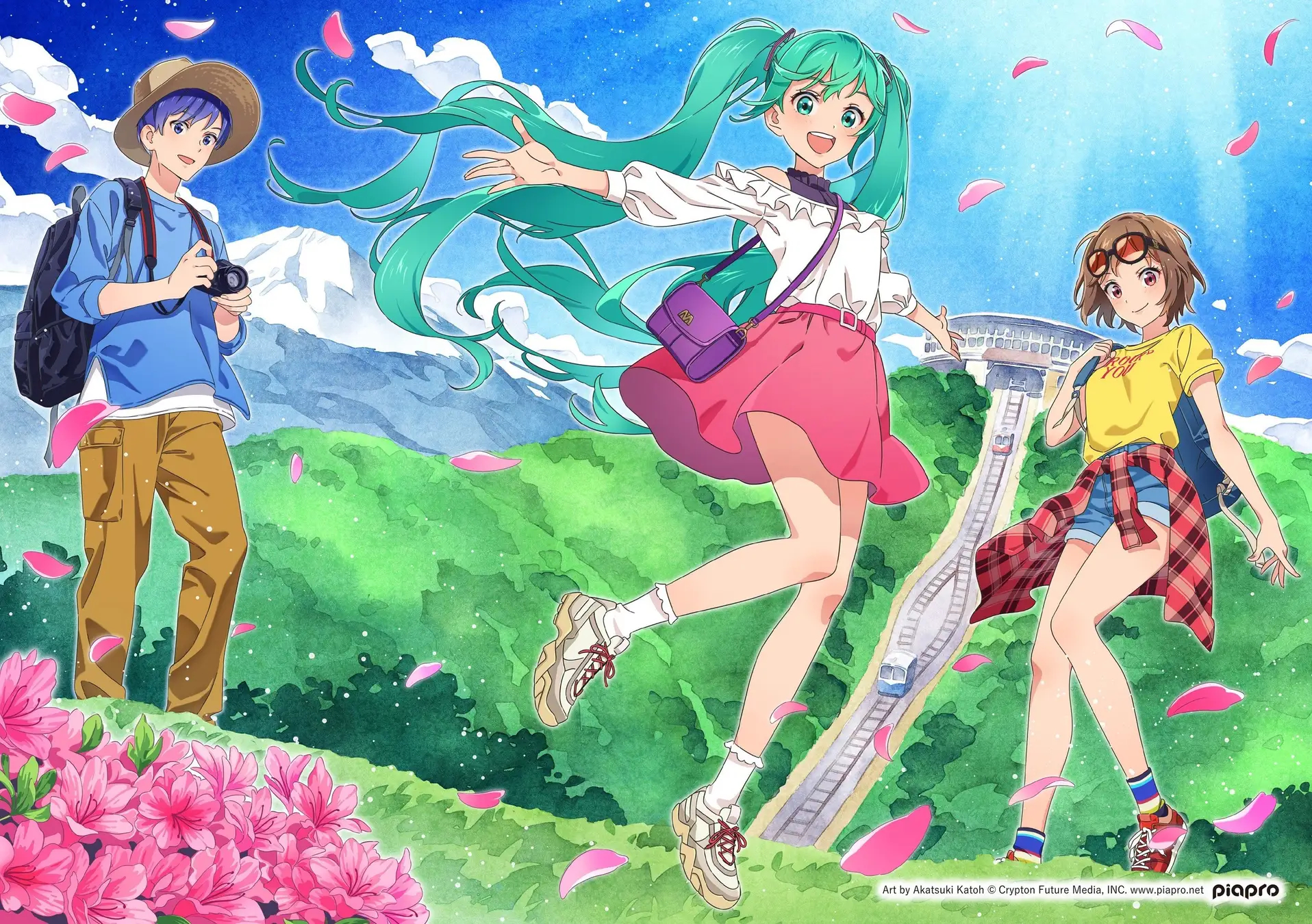 加藤カツアキ氏制作の描きおろしビジュアル