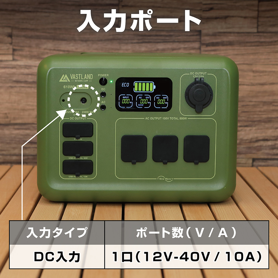 VASTLAND ポータブル電源 充電器付き VASTLAND、170個限定のポータブル電源を8月27日発売 - トラベル