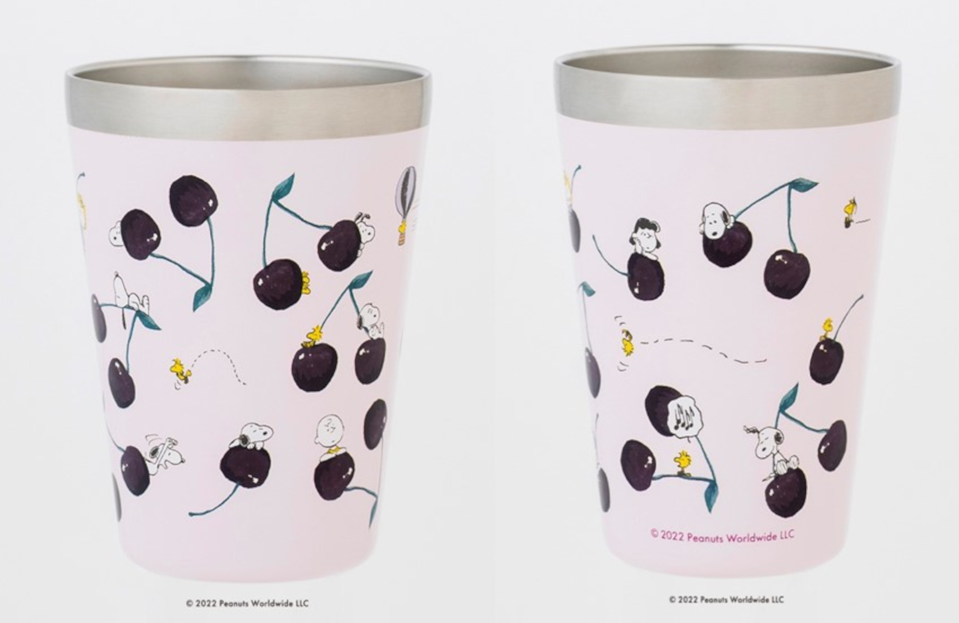 SNOOPY CUP COFFEE TUMBLER BOOK Cherry