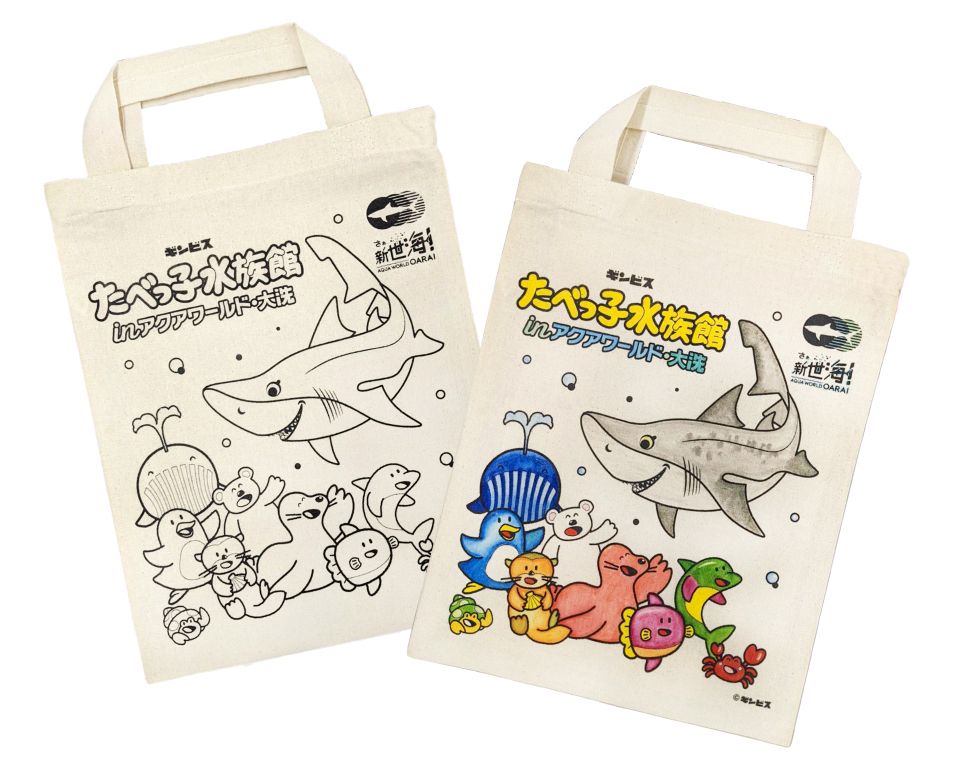 ワークショップで作成できるトートバッグ