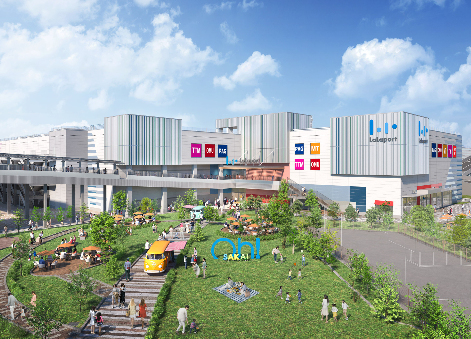 「三井ショッピングパーク ららぽーと堺」を11月8日にオープンする