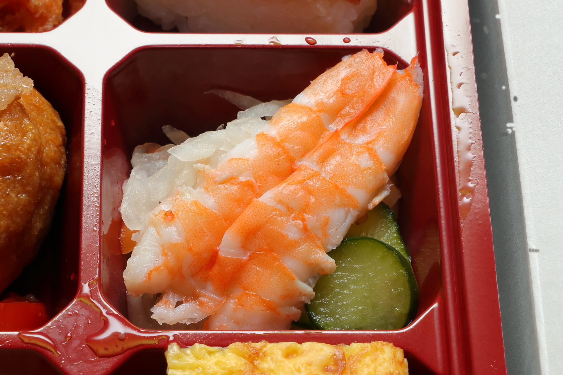 酢海老、胡瓜の酢の物、大根なます