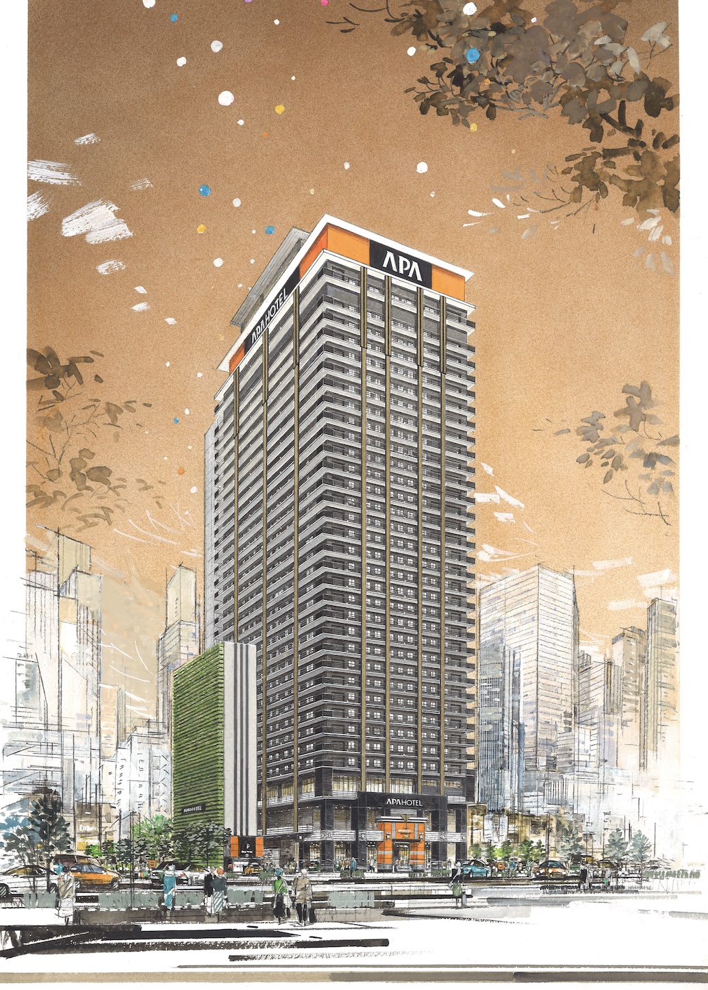 「アパホテル＆リゾート〈大阪梅田駅タワー〉」の予約受付を開始した