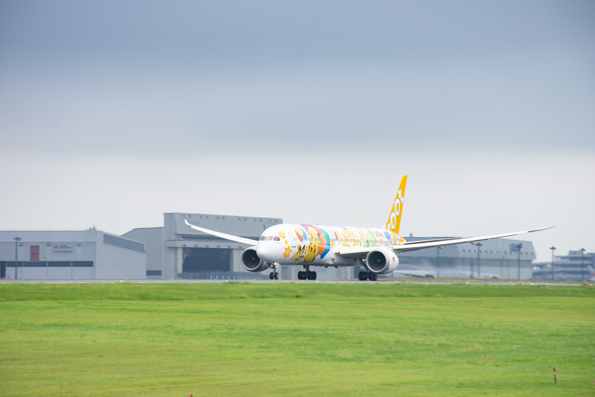 プッシュバックが始まる