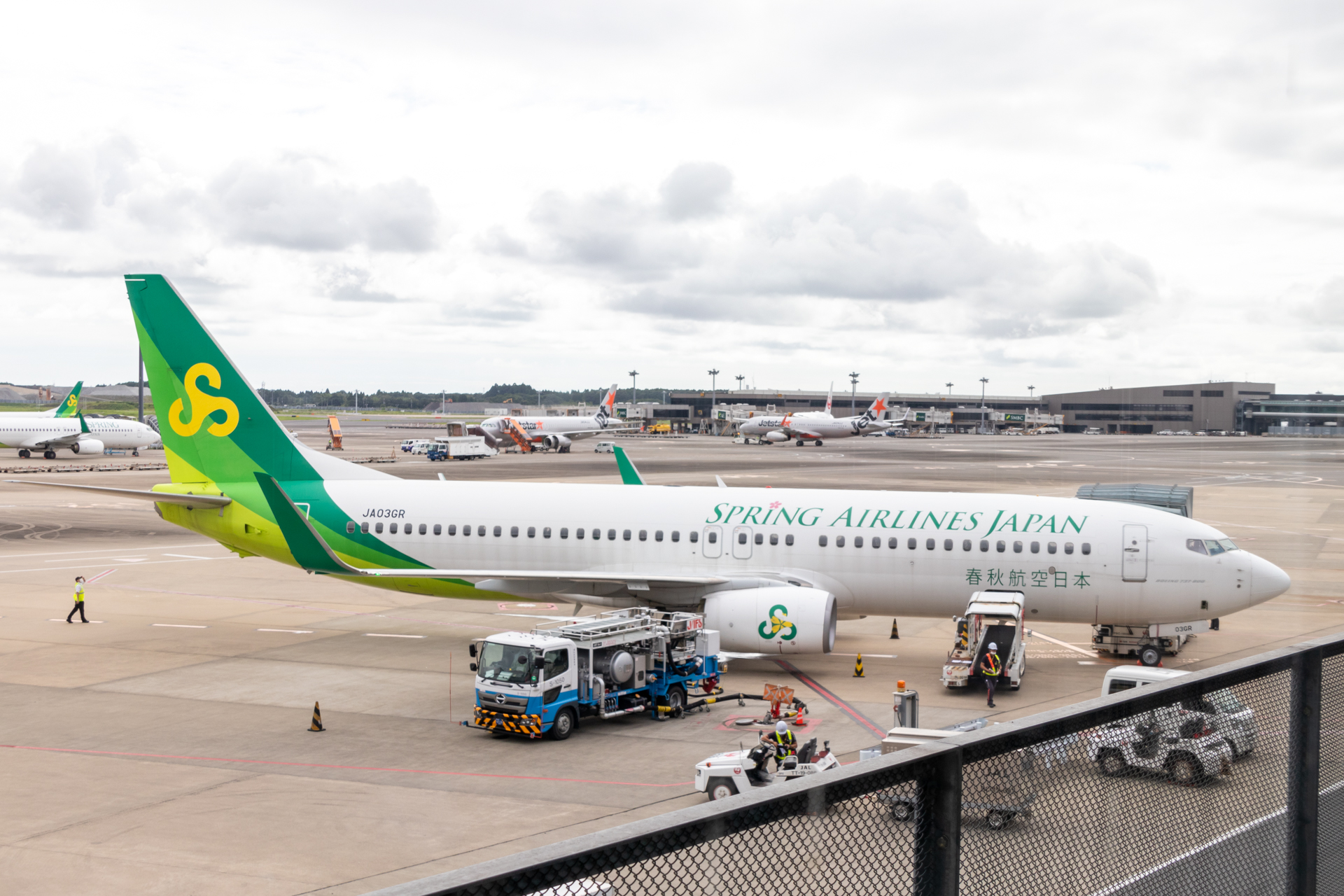 スプリング・ジャパンが運航している成田発、広島行きのIJ621便。今回はこちらで広島まで飛んでみた