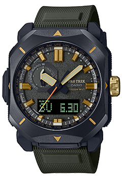 カシオ計算機、角形のメタルベゼルを採用した「PRO TREK」 - トラベル
