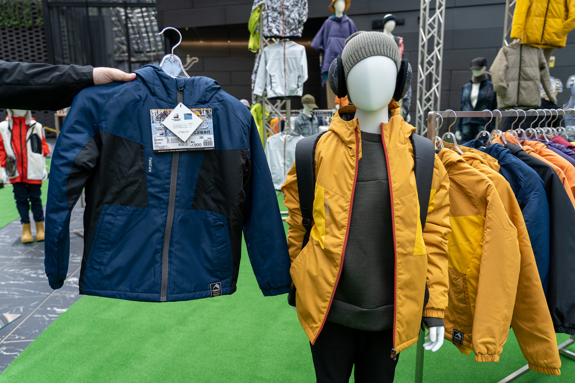 「DIAMAGIC DIRECT防風防寒ジャンパー」は9月下旬発売予定