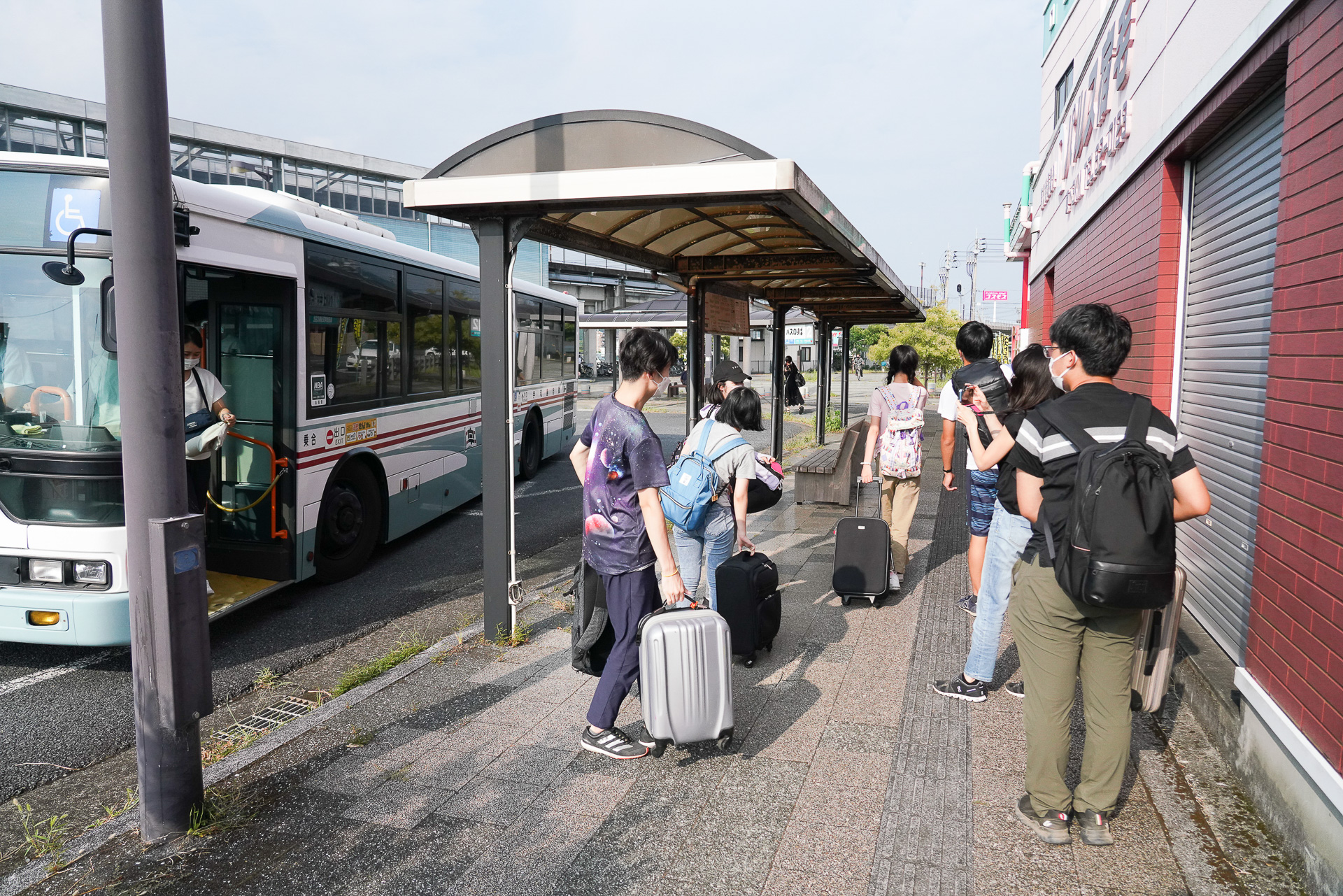宿毛駅で鉄道に乗り換え