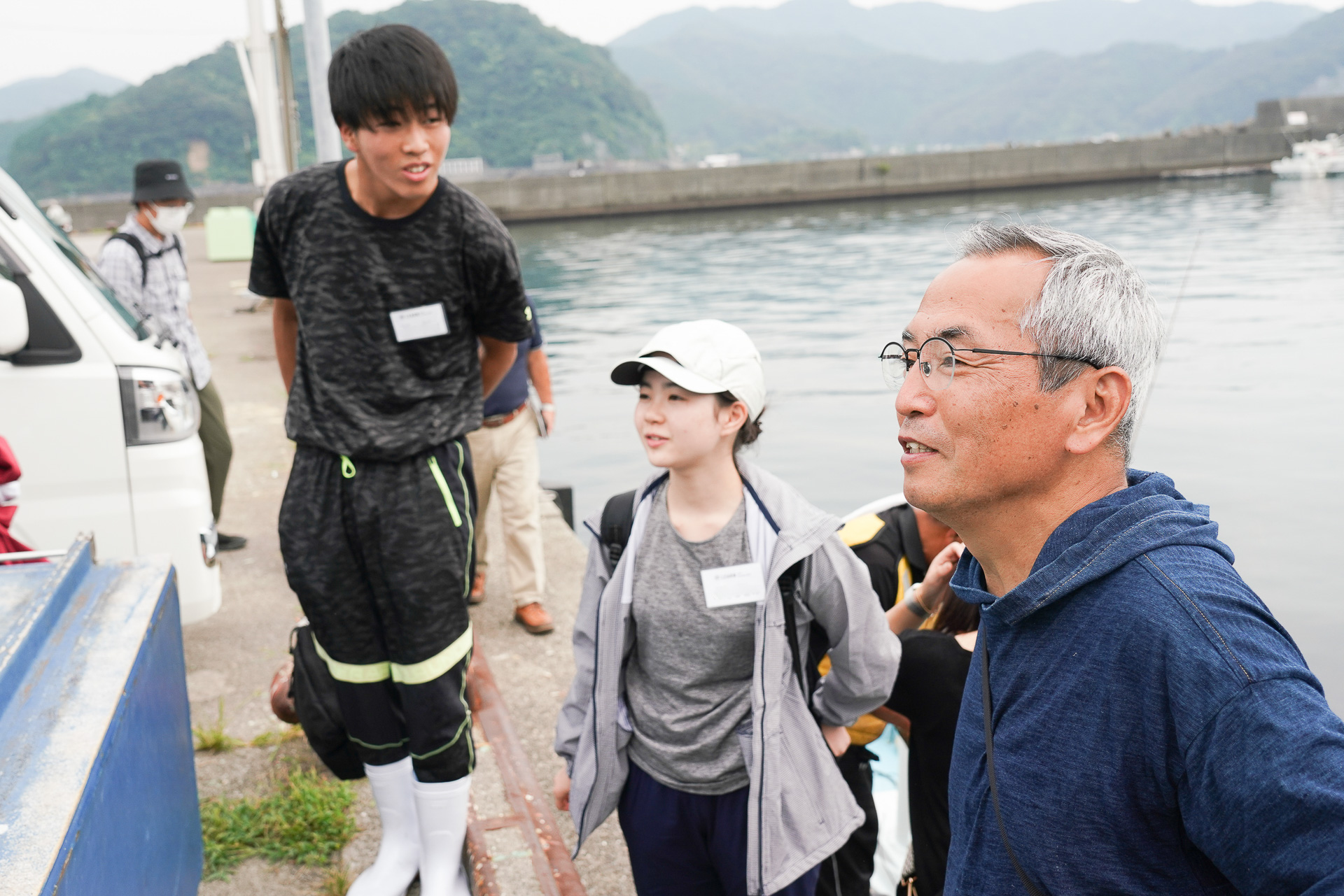 「めったに体験できない。イイ体験」と土井さん