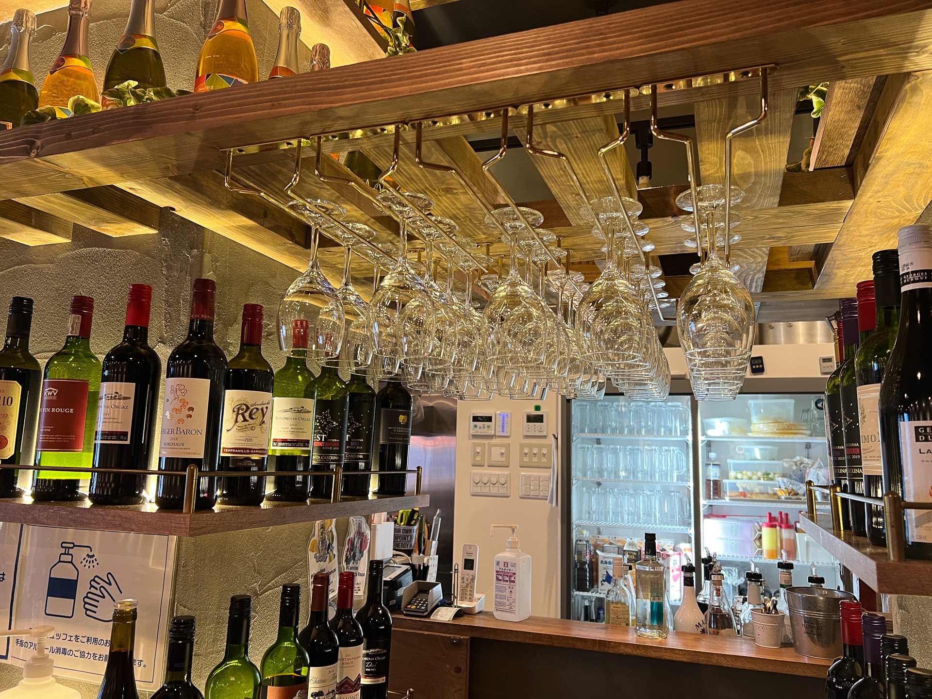 ワインの種類も豊富で酒好きにはたまりません