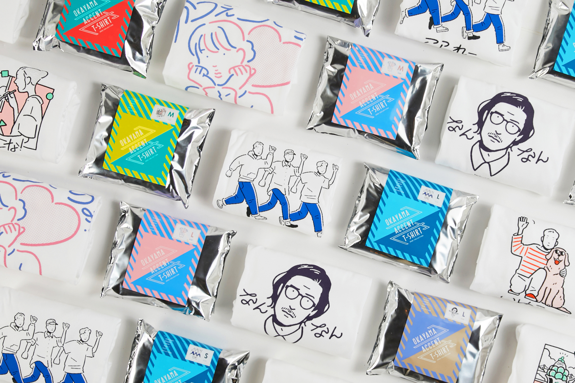 「OKAYAMA ACCENT T-SHIRT」を岡山市内3か所で販売する