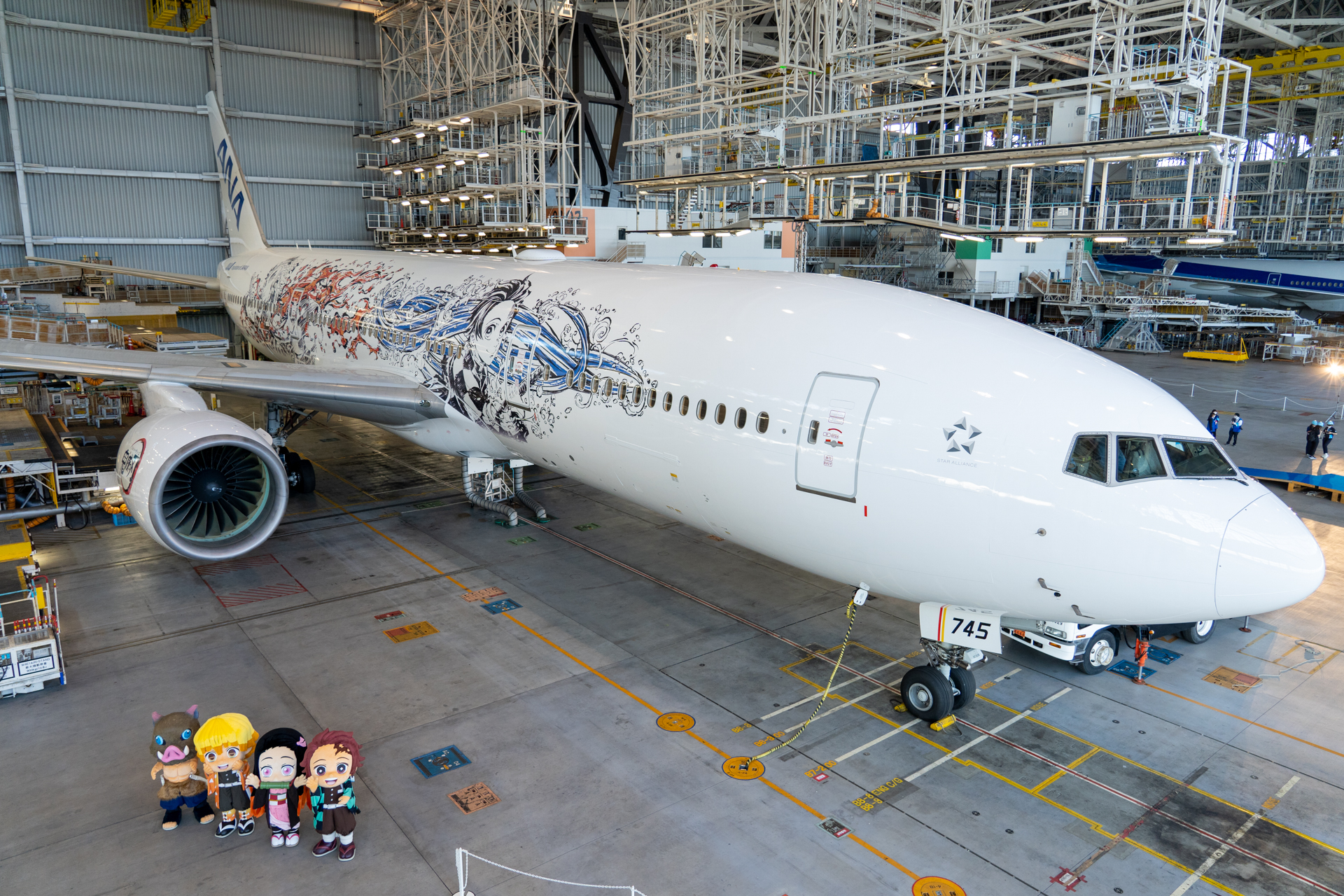 高い位置からの「鬼滅の刃 じぇっと-参-」