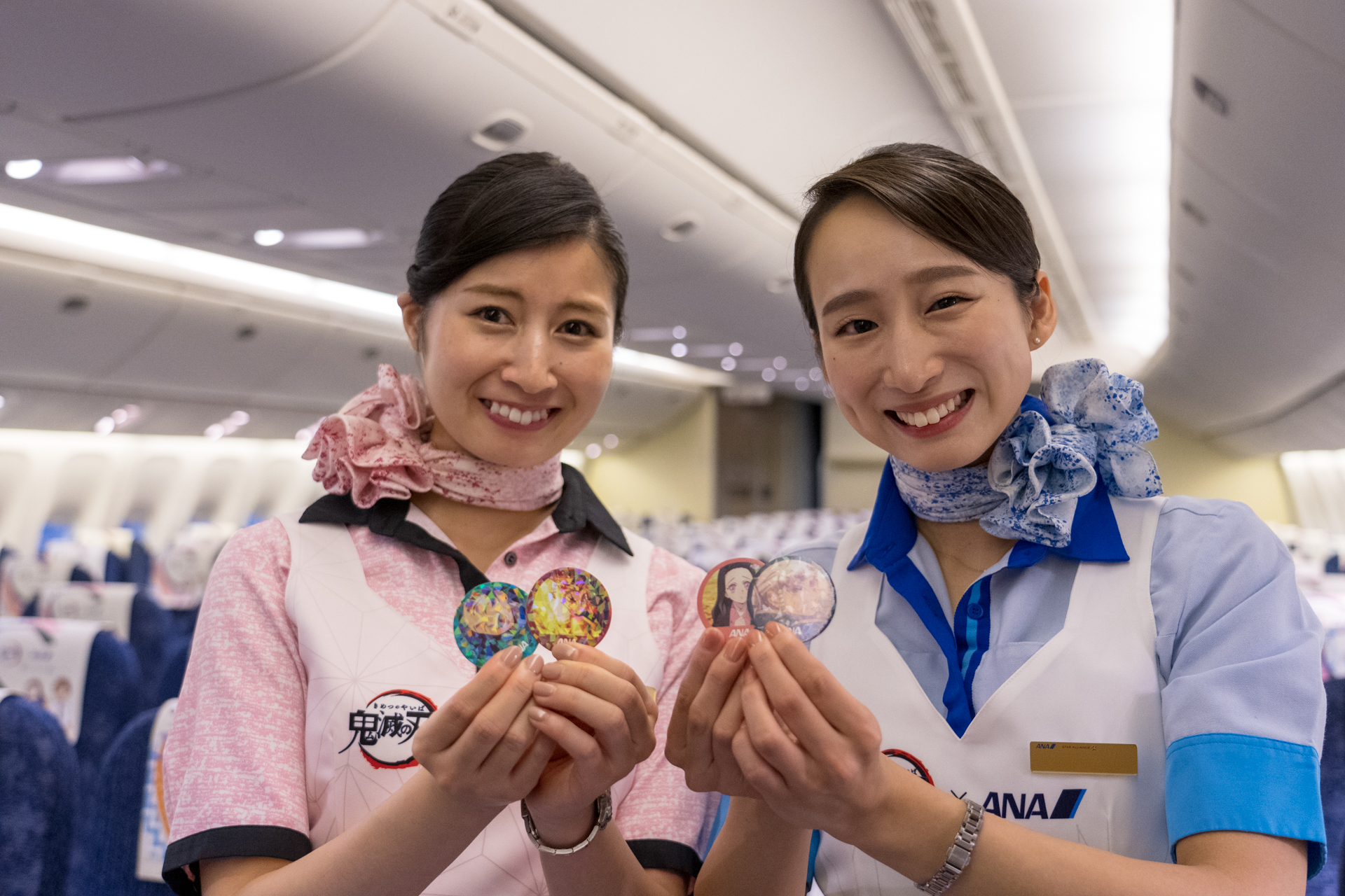 機内限定の子供向けコラボメンコも引き続き配布する