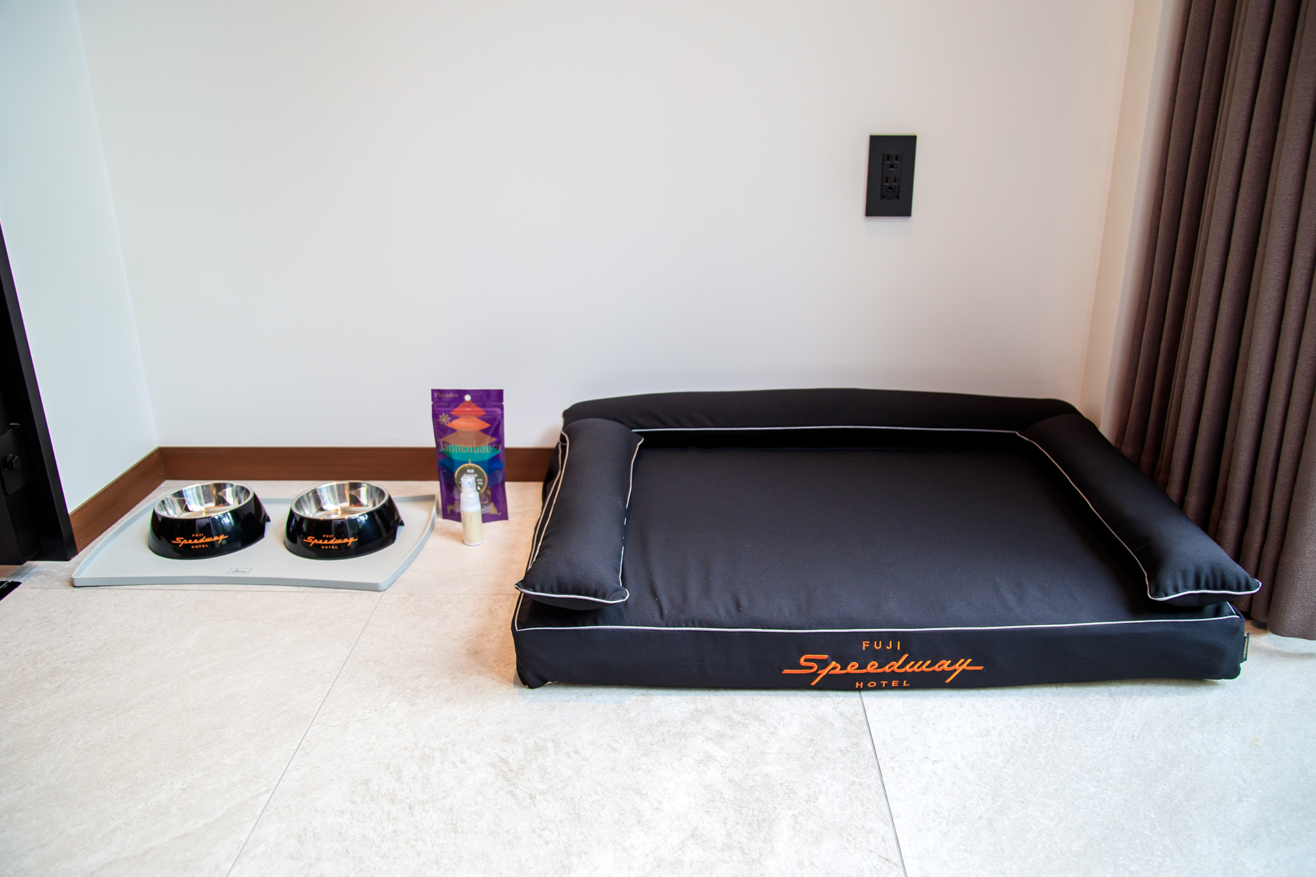 専用ベッドなども用意