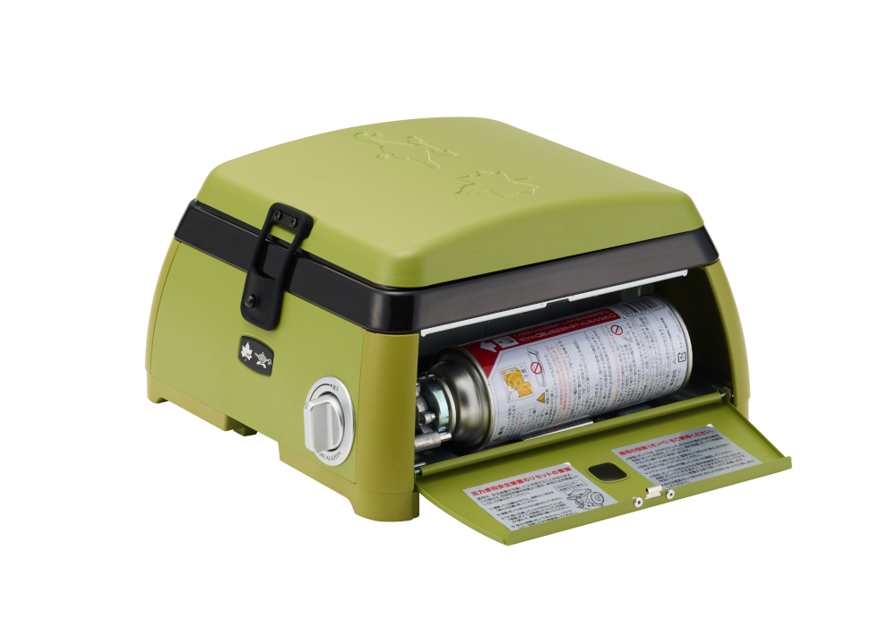 持ち出して使用できるカセットボンベ式