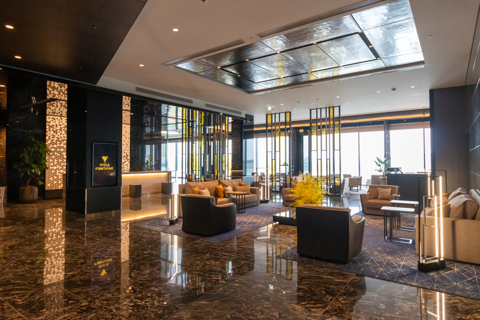 ヴィラフォンテーヌ プレミア 羽田空港のロビー