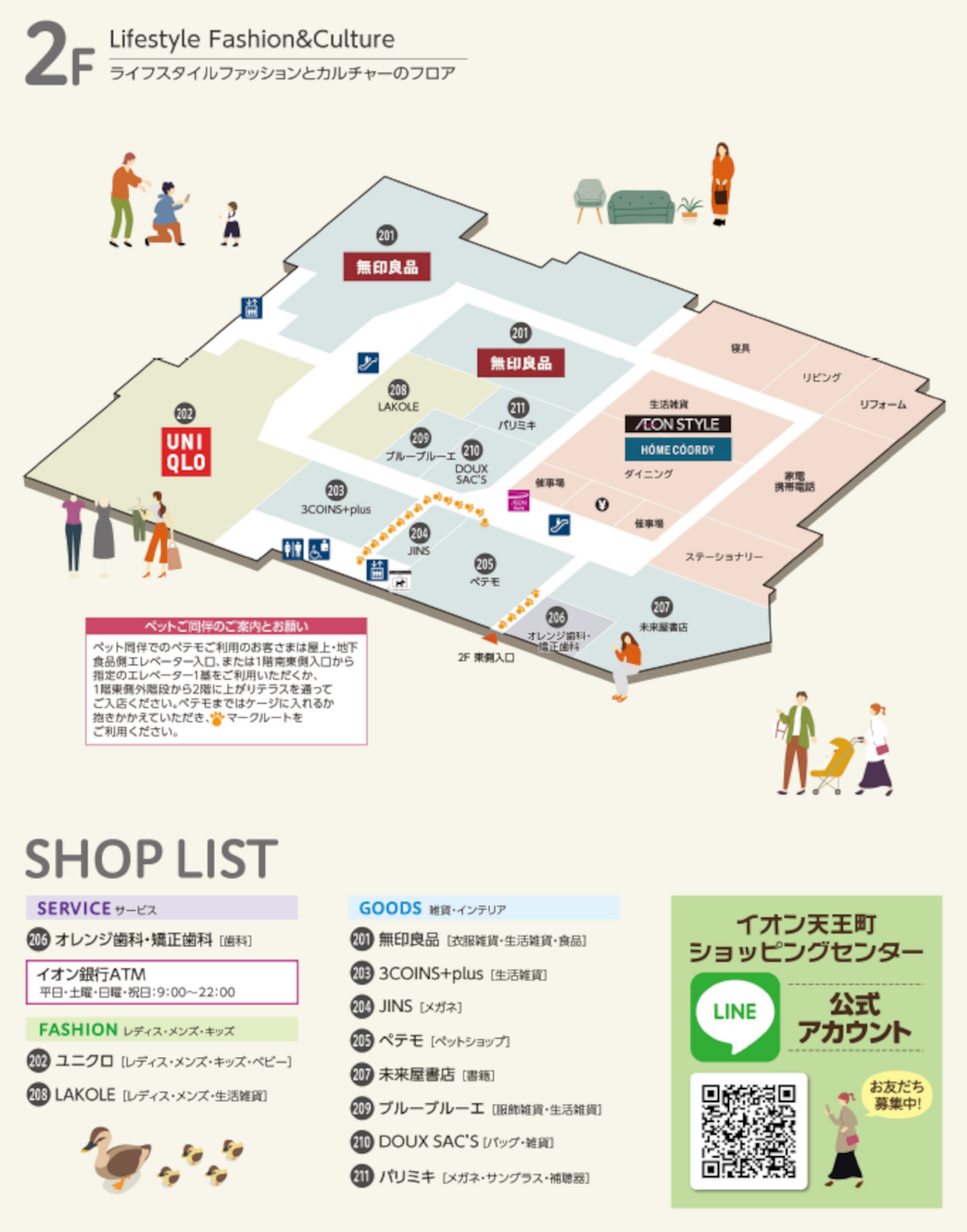 2階フロアマップ