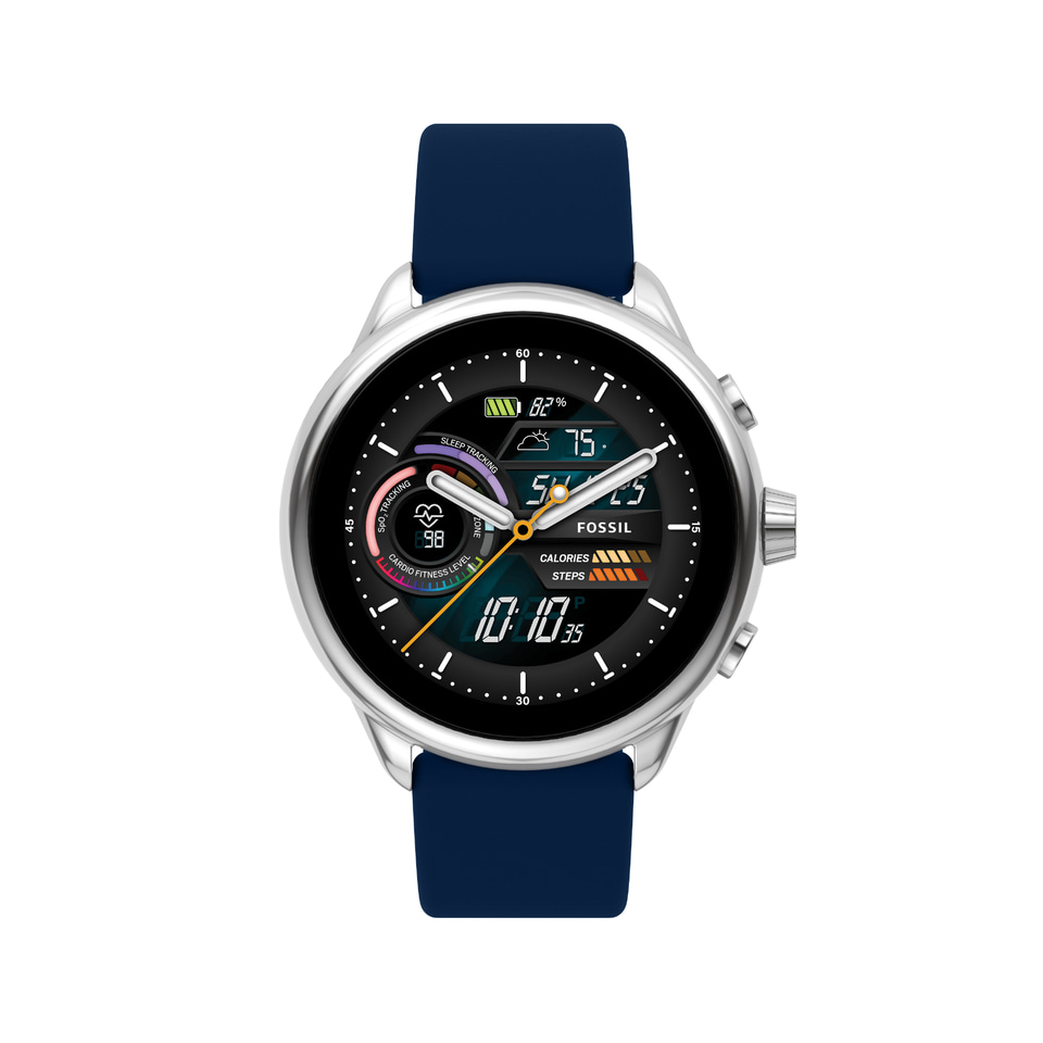 【Google Wear OS】FOSSIL スマートウォッチ フォッシル、ウェルネスに特化したスマートウォッチ。Wear OS by