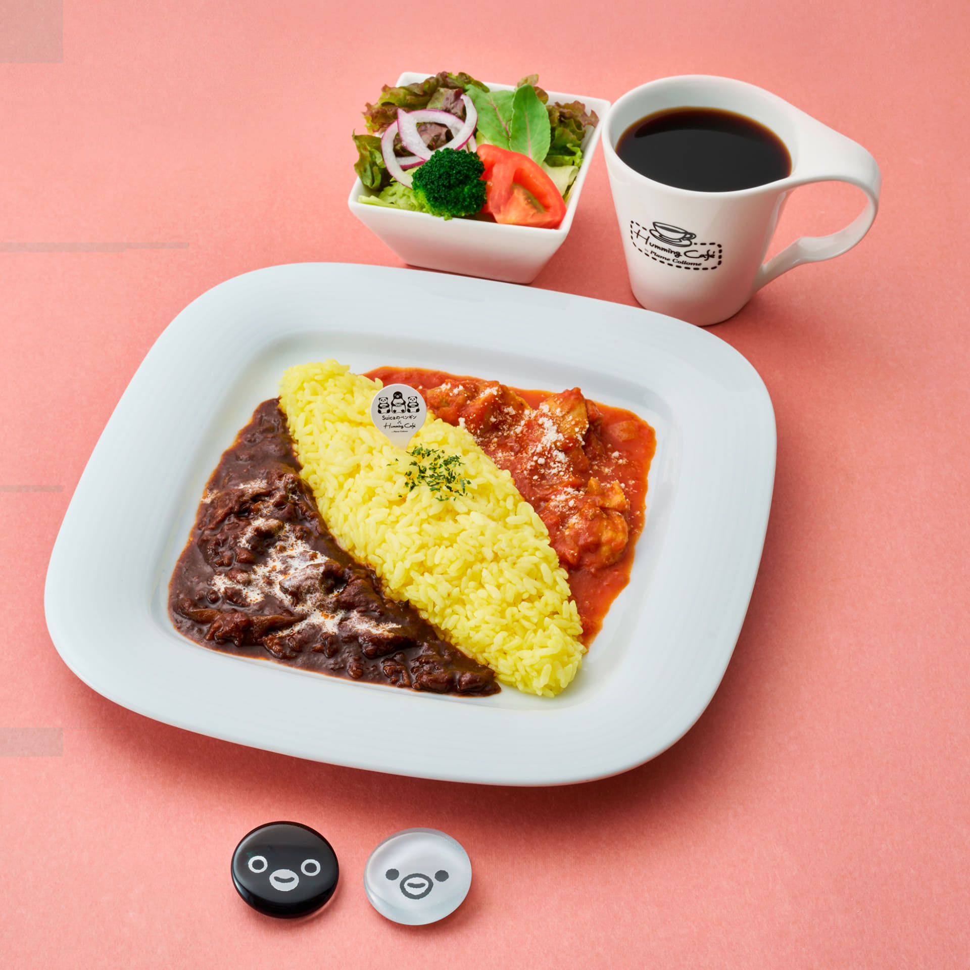 「Suicaのペンギン なかよしライスセット カトラリーレスト付」