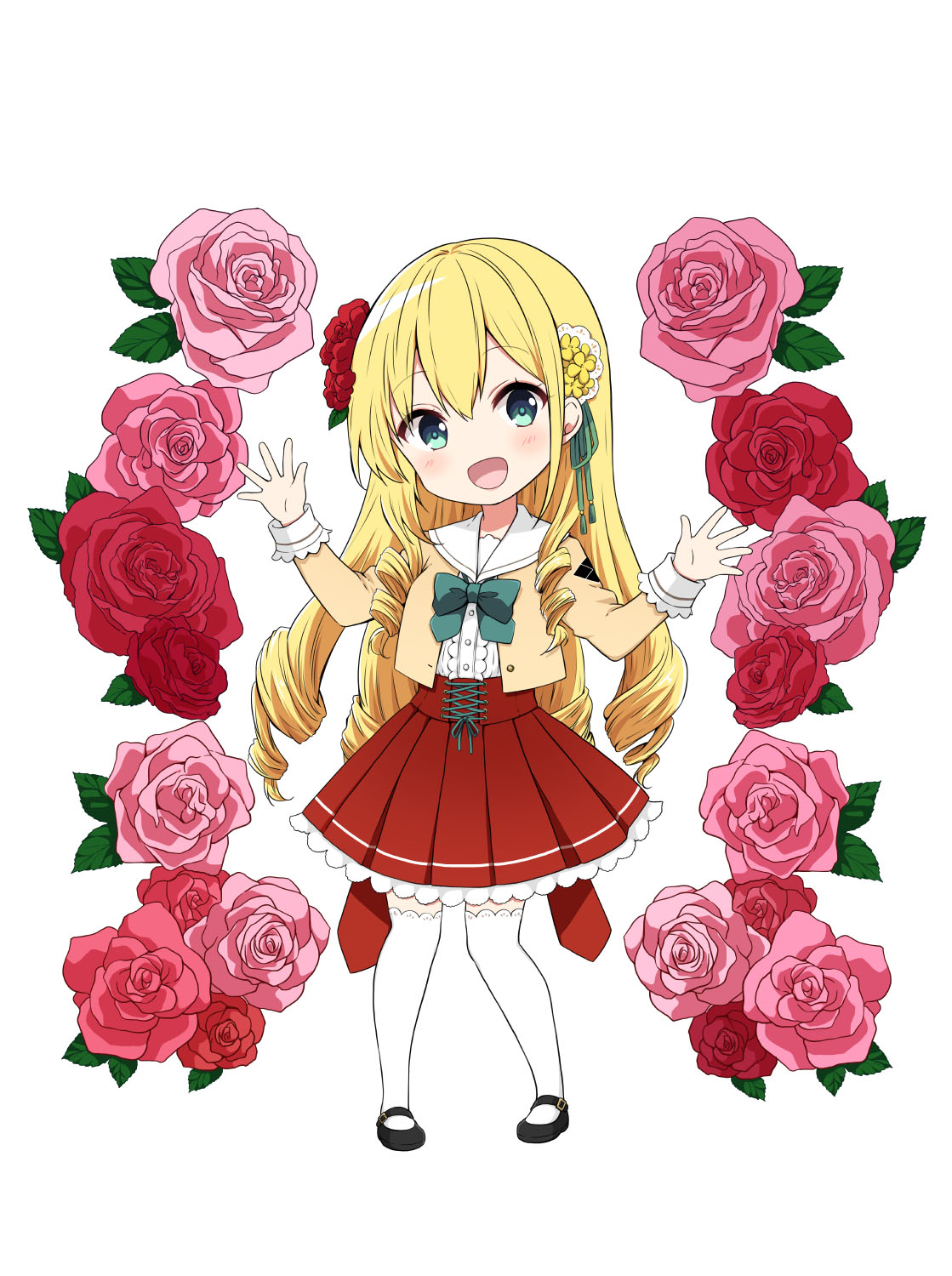 バラと多佳美ちゃん