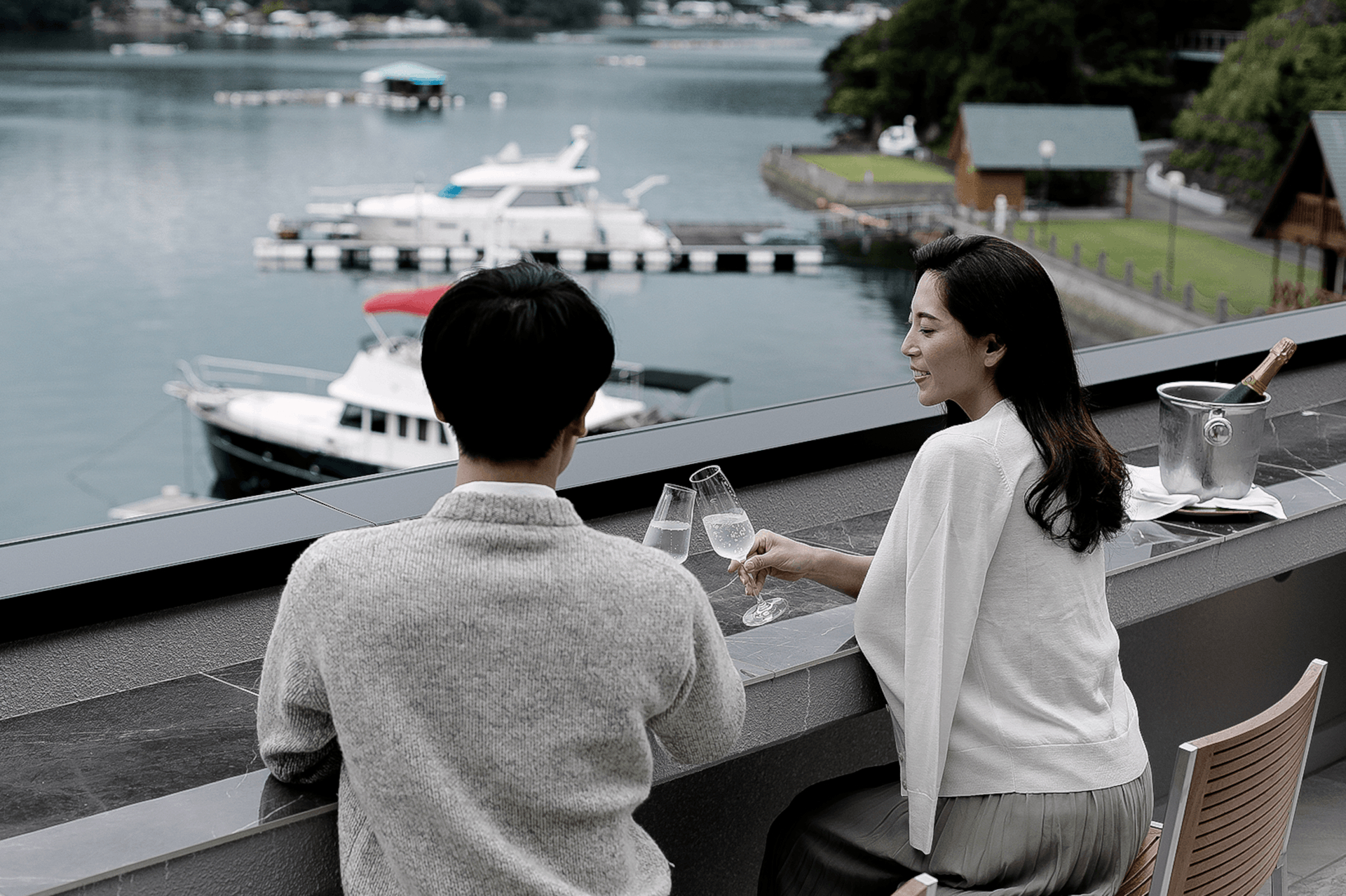 漣のはなれ「天月」か「星見」を選べる