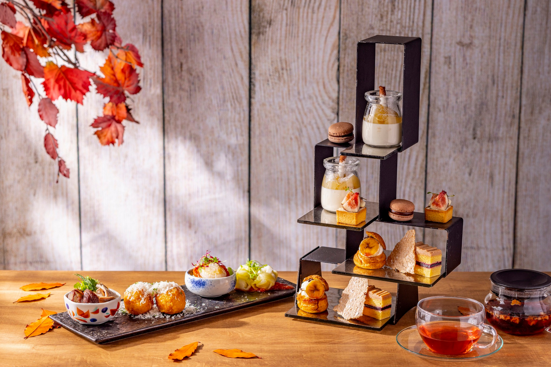 11月30日まで「秋のアフタヌーンティー」開催中