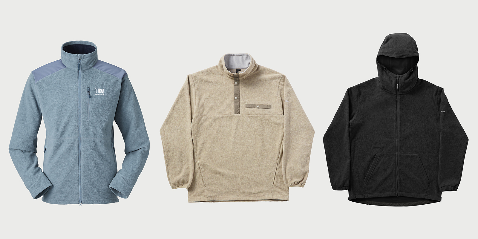 カリマーは新作フリース「GRPN」シリーズを発売した