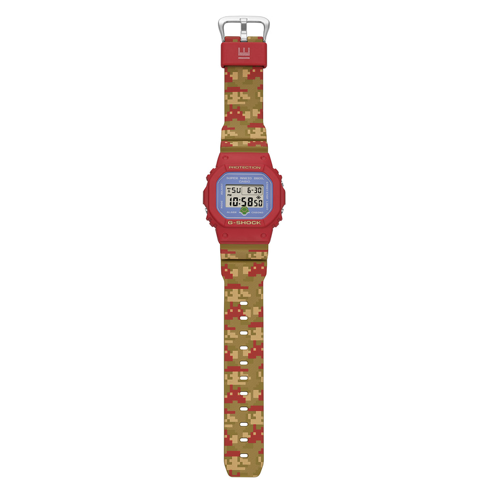 【りょう様用】G-SHOCK スーパーマリオ ライトの点灯でマリオが無限1UP！ 『スーパーマリオブラザーズ