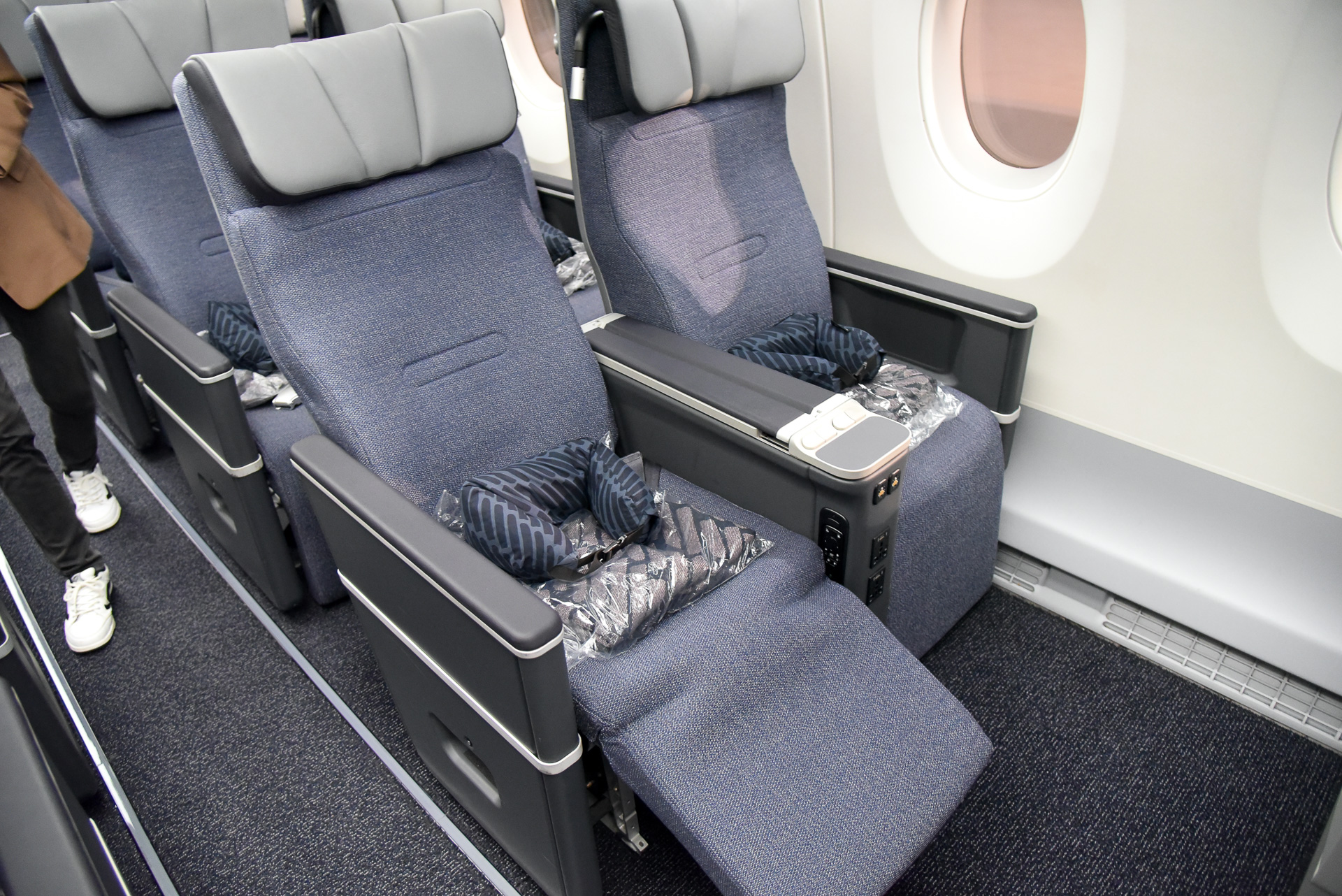 フットレストはフルレングスタイプ