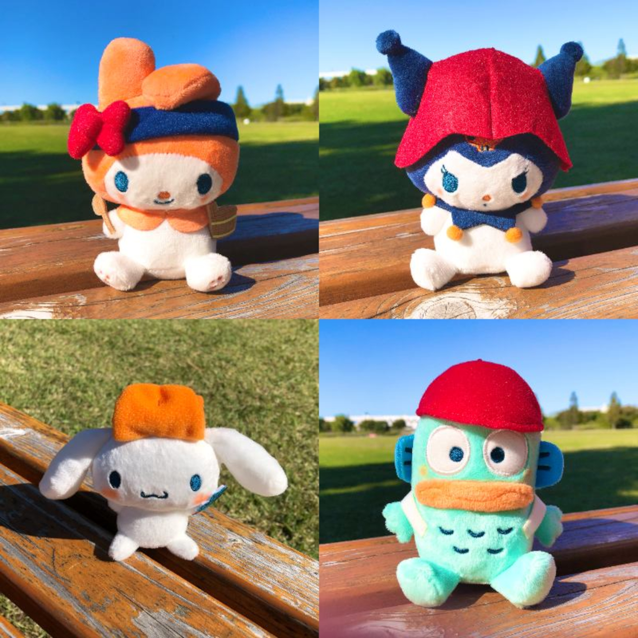 「サウナマスコット」4種（マイメロディ/クロミ/シナモロール/ハンギョドン）