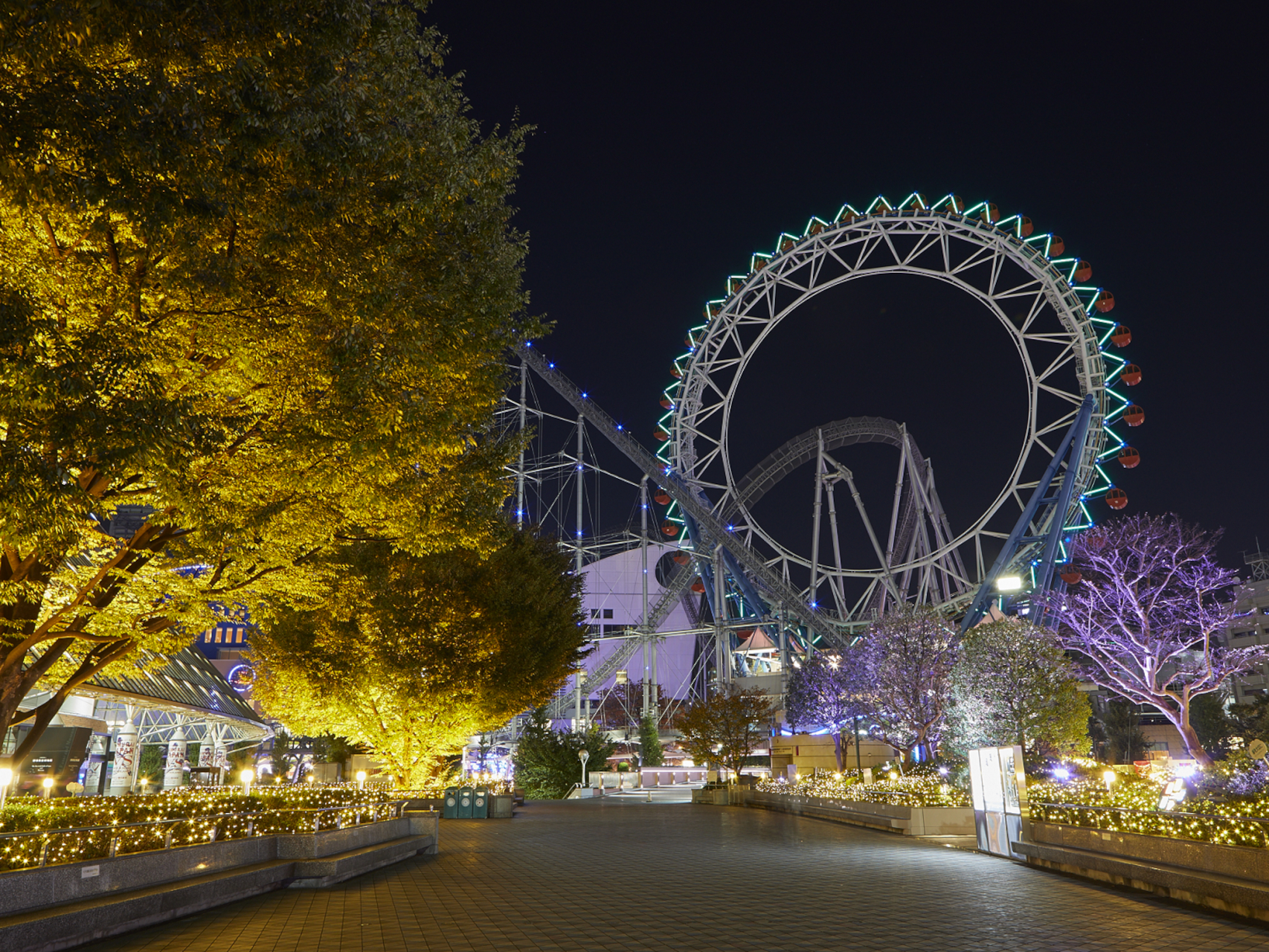 観覧車「ビッグ・オー」スキップパス付きクリスマスペア乗車券チケット（2000円）を12月1日より公式サイトで販売