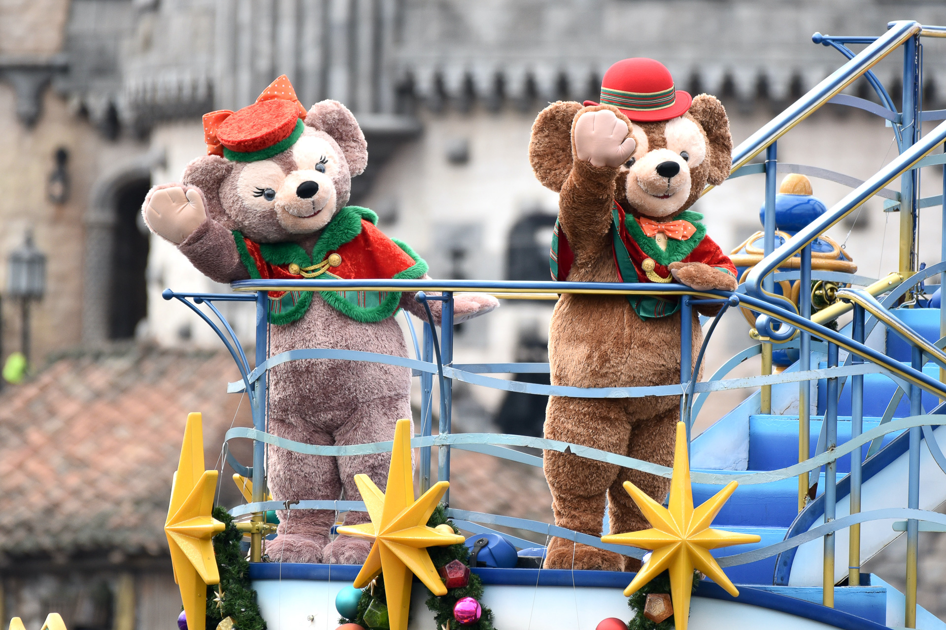 シェリーメイとダッフィーもキュート！