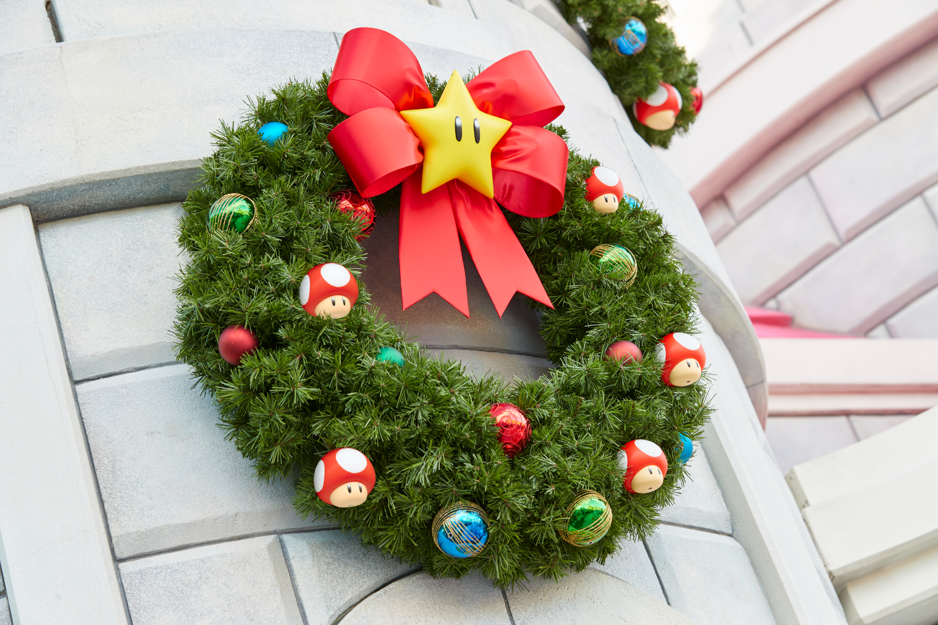 「スーパー・ニンテンドー・ワールド」オープン以来初のウインター・デコレーションを実施