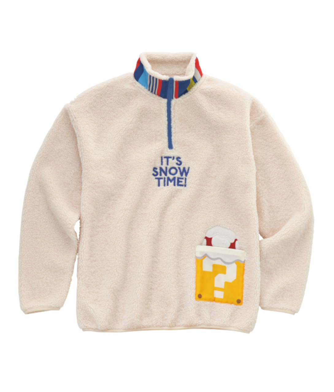 スウェットやぬいぐるみリース、クッションなど冬限定のグッズを販売