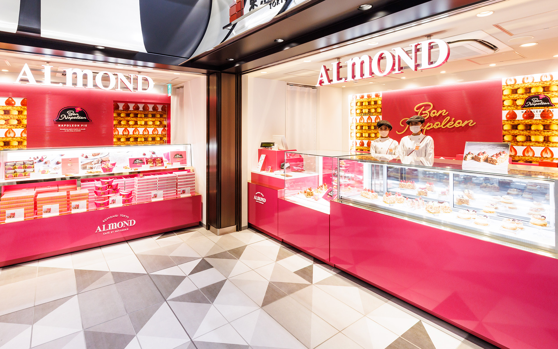 「東京ギフトパレット」がリニューアル。新エリアと既存エリアに8店舗が加わり、全39店舗に拡大（写真は新エリアにオープンした「アマンド東京」）