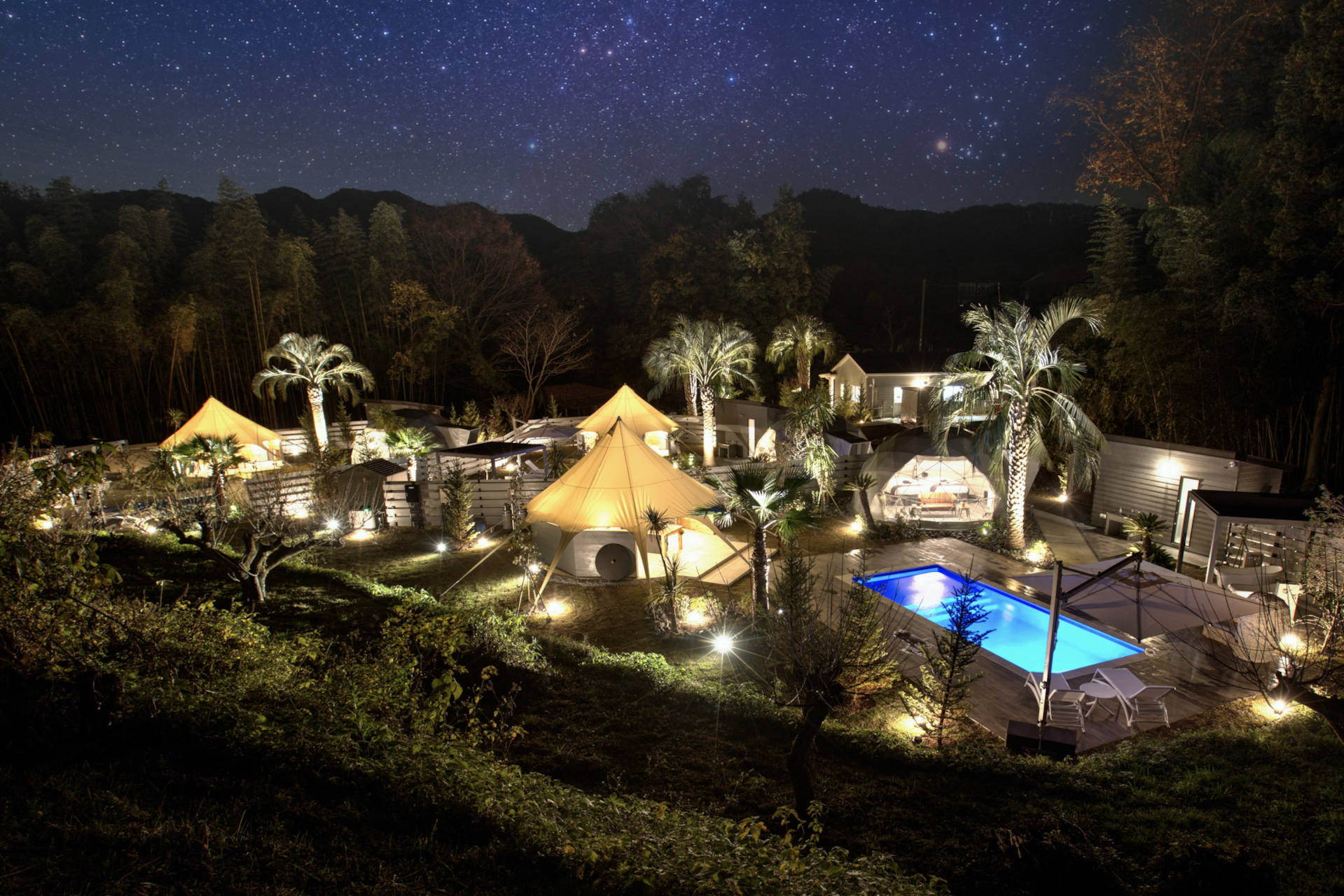 「+RIVERPOOL FINE GLAMPING埼玉ちちぶ」オープン