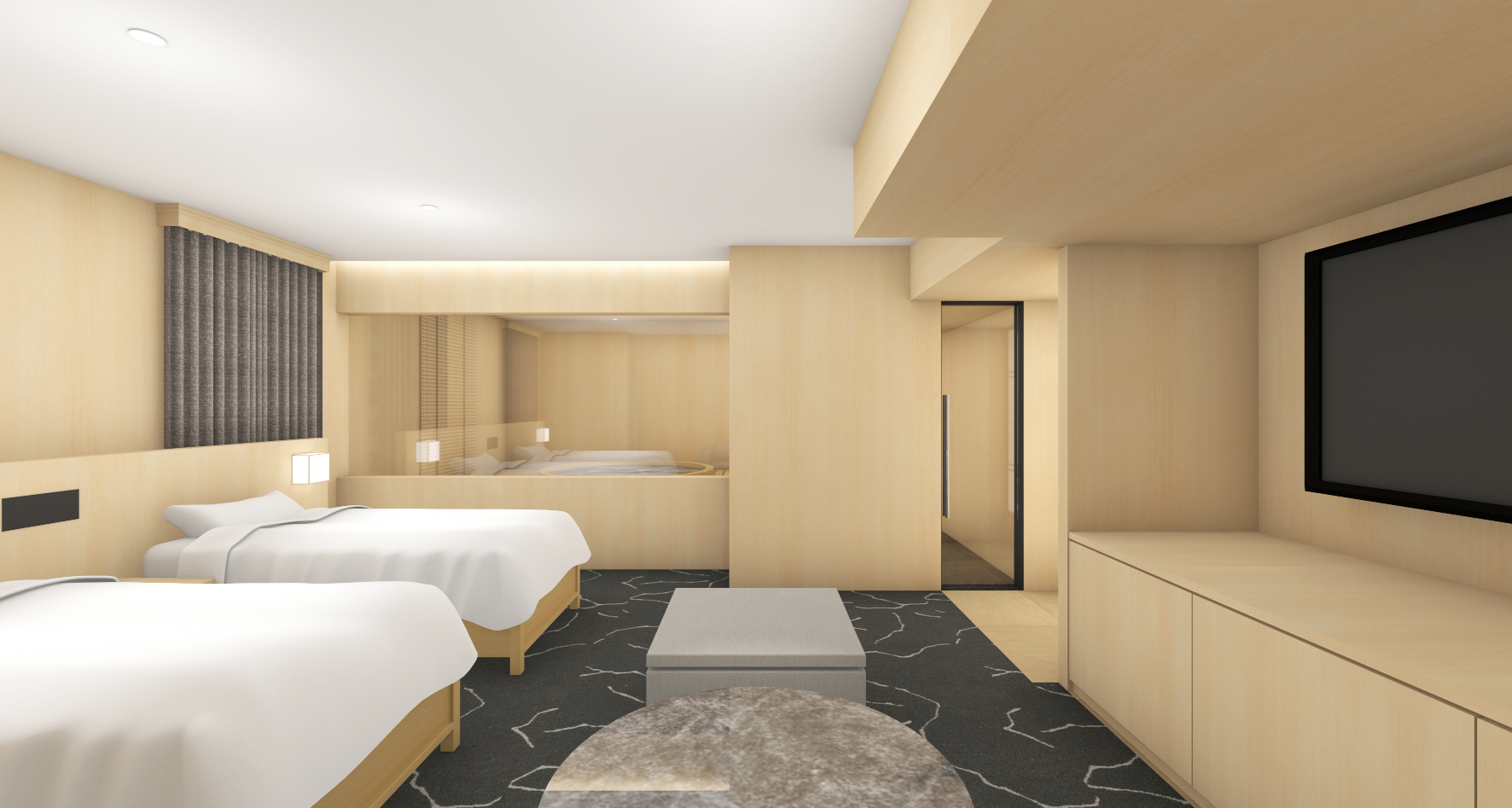 Spa プレミアツインベッドルーム