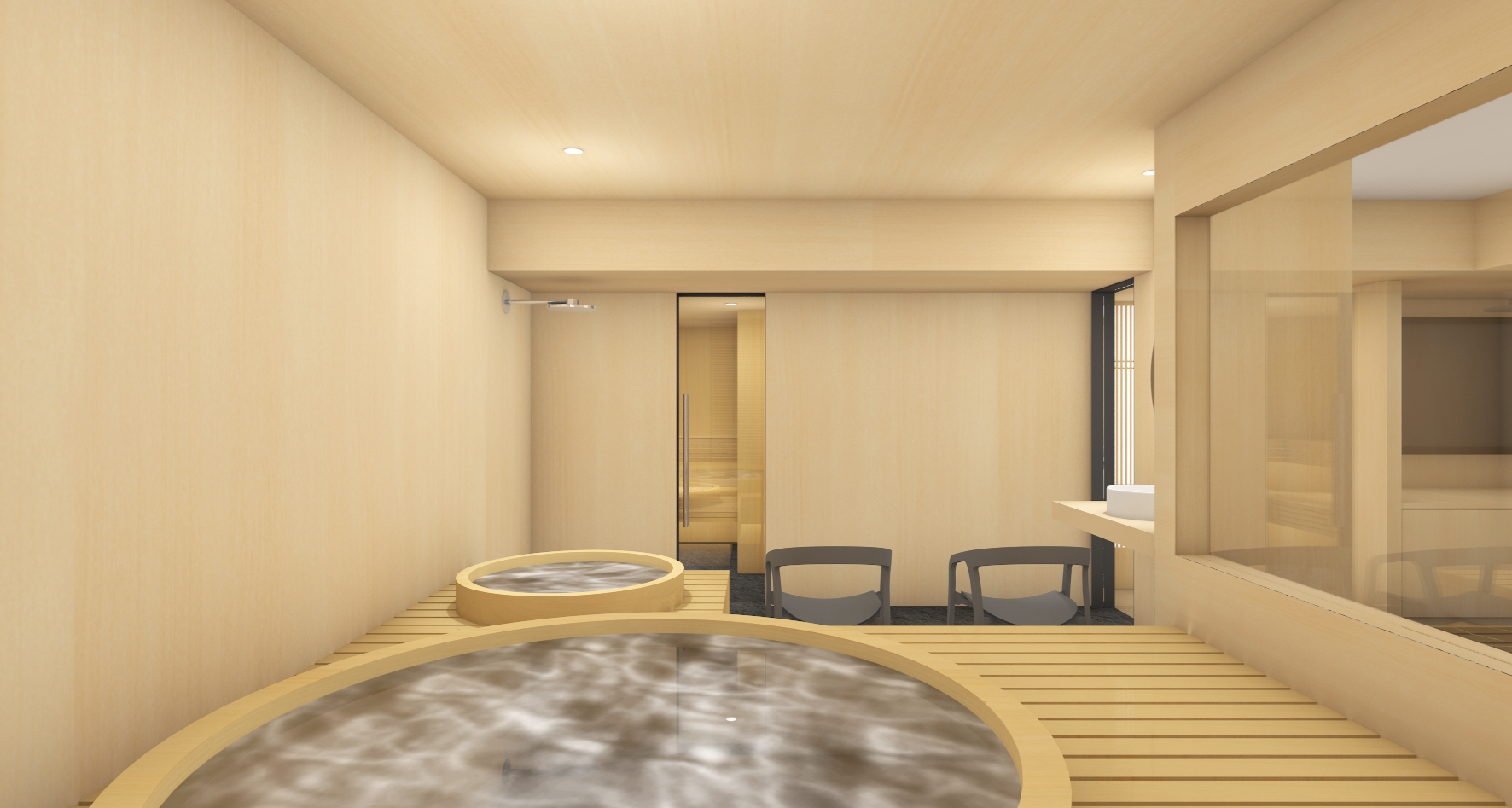 ホテル内で1番の広さ