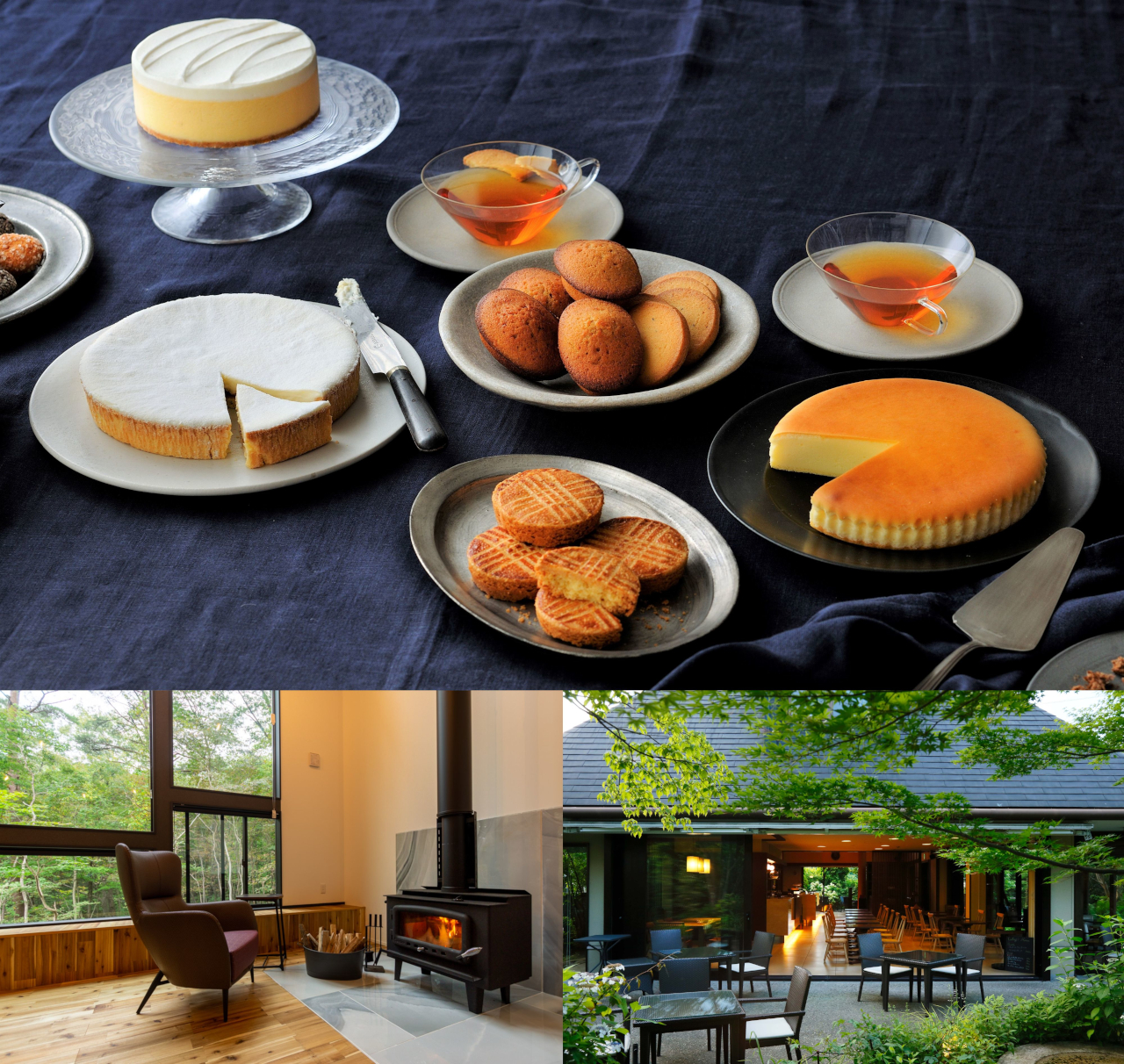 チーズガーデンの「チーズケーキと那須を味わい尽くす！　家族で楽しむ“菓子別荘”福袋」（1組5万8000円）。先着10組、1月1日から店頭販売