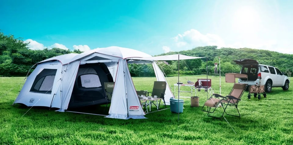 コールマン、2023年新製品の第1弾を公開。テントをカスタマイズできる