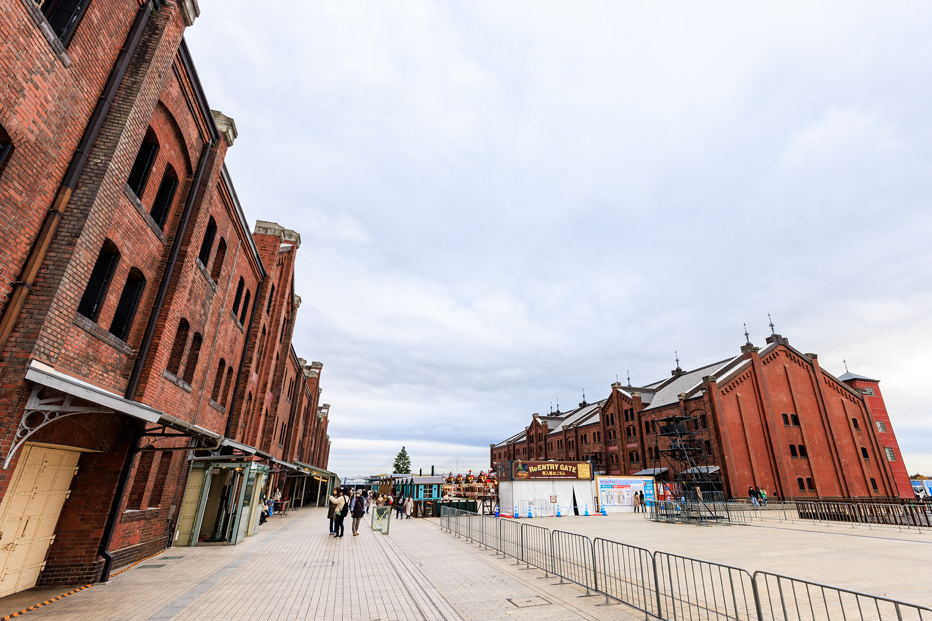 リニューアルを行なった横浜赤レンガ倉庫